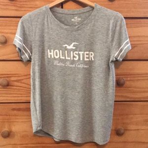 Hollister Light Gray Tee